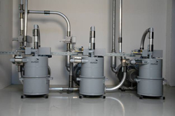 Pompe et dépoussiéreur